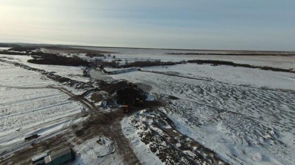 В Акмолинской области продолжается реализация масштабных противопаводковых проектов