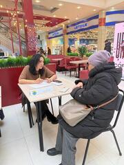 В рамках концепции «Слышащего государства» на площадке ТРЦ 12 ноября по инициативе акимата города Кокшетау проведен «День услугополучателя».