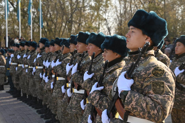 Новобранцы Жамбылской области приняли присягу