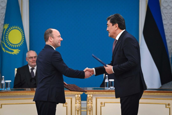 Казахстан и Эстония объединяют усилия по защите окружающей среды Казахстан и Эстония объединяют усилия по защите окружающей среды