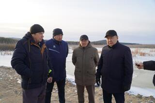 В Акмолинской области продолжается реализация масштабных противопаводковых проектов