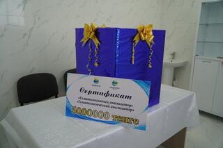 В Сандыктауском районе открылась врачебная амбулатория по программе «Ауыл Ел бесігі»