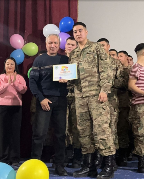В Павлодаре гвардейцы приняли участие в конкурсе веселых и находчивых