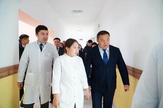 В Сандыктауском районе открылась врачебная амбулатория по программе «Ауыл Ел бесігі»