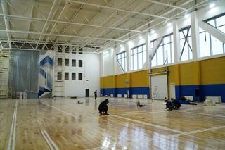 В городе Кокшетау завершается строительство спортивного комплекса «Кокше Арена» В городе Кокшетау завершается строительство спортивного комплекса «Кокше Арена»