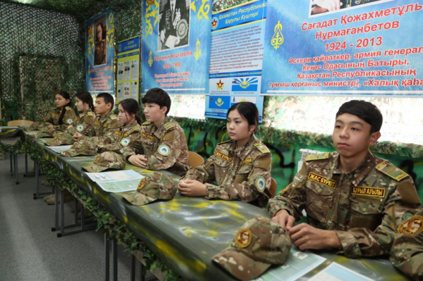 &laquo;Жас бүркіт&raquo;: как военно-патриотический клуб Нацгвардии меняет школьную среду