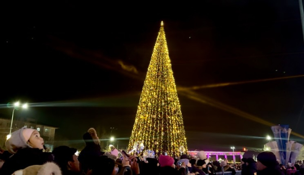 
Сияние зимы: как выглядят главные новогодние ёлки в городах Казахстана
