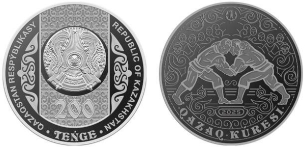 Коллекционные монеты, посвящённые қазақ күресі, выпустил Нацбанк
Коллекционные монеты, посвящённые қазақ күресі, выпустил Нацбанк