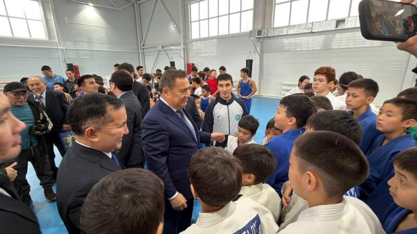 В Коргалжынском районе открылся физкультурно-оздоровительный комплекс