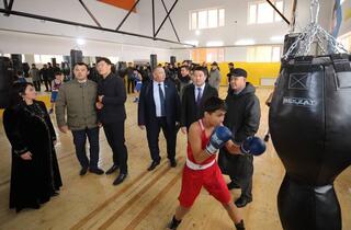 В Мангистау впервые открылся школа-интернат колледж для одарённых в сфере спорта детей