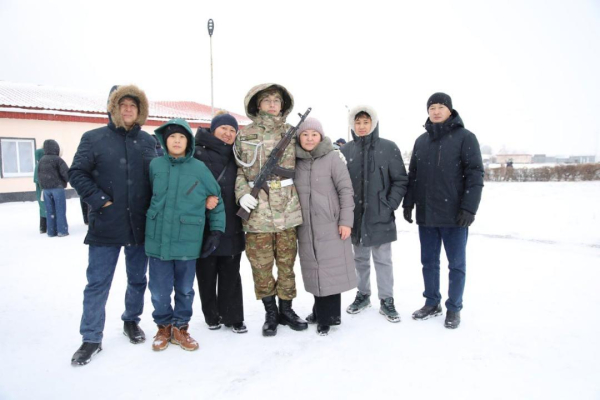 В Акмолинском гарнизоне солдаты войск ПВО дали клятву на верность Родине В Акмолинском гарнизоне солдаты войск ПВО дали клятву на верность Родине