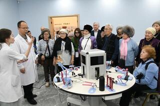 День открытых дверей для пожилых горожан провели в столичной клинике