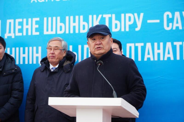 В Коргалжынском районе открылся физкультурно-оздоровительный комплекс