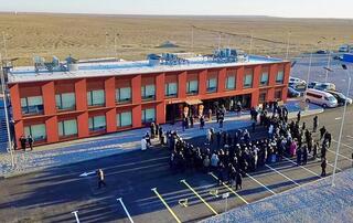 В Аральском районе открылся придорожный сервисный центр