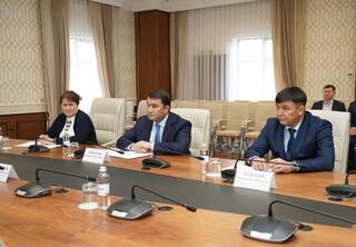 НУРАЛХАН КУШЕРОВ ВСТРЕТИЛСЯ С ГЛАВНЫМ ДИРЕКТОРОМ ПО ПРОИЗВОДСТВУ КОМПАНИИ &laquo;КАЗАТОМПРОМ&raquo;