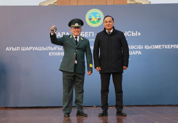 В Жамбылской области автопарки ветеринарной службы и лесного хозяйства пополнились новой техникой