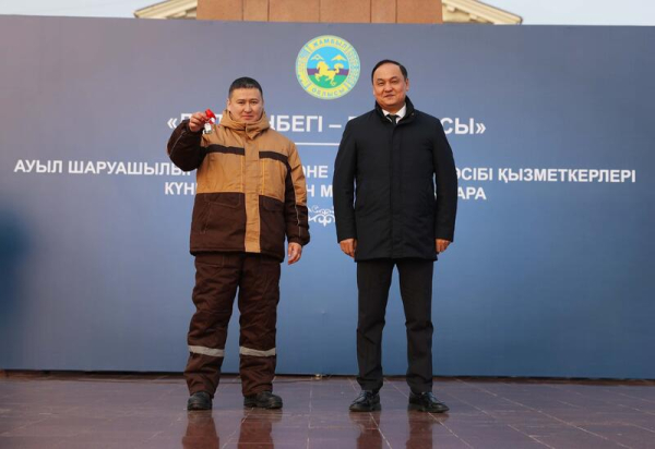 В Жамбылской области автопарки ветеринарной службы и лесного хозяйства пополнились новой техникой