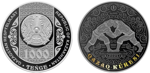 Коллекционные монеты, посвящённые қазақ күресі, выпустил Нацбанк
Коллекционные монеты, посвящённые қазақ күресі, выпустил Нацбанк