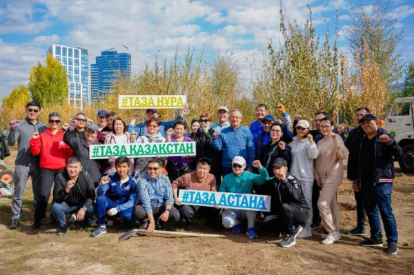 Как &laquo;Таза Қазақстан&raquo; меняет Астану: экология, озеленение и участие горожан