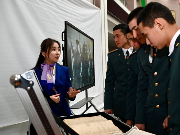 Кадеты военного колледжа рассказали о жизни и боевом пути легендарного полководца