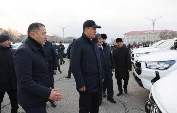 В Жамбылской области автопарки ветеринарной службы и лесного хозяйства пополнились новой техникой