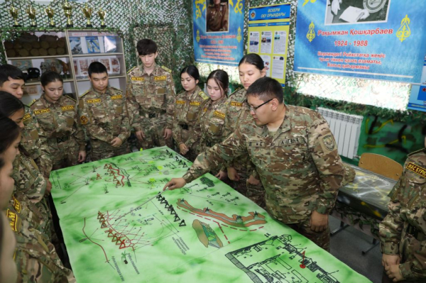 &laquo;Жас бүркіт&raquo;: как военно-патриотический клуб Нацгвардии меняет школьную среду