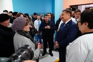 В Ерейментауском районе открылась врачебная амбулатория