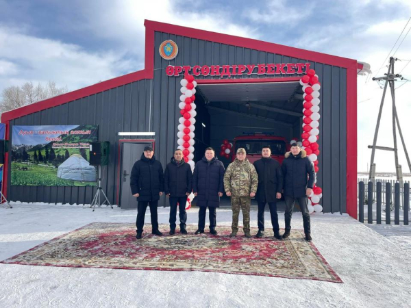 МЧС усиливает гражданскую защиту: новые пожарные пункты введены в эксплуатацию