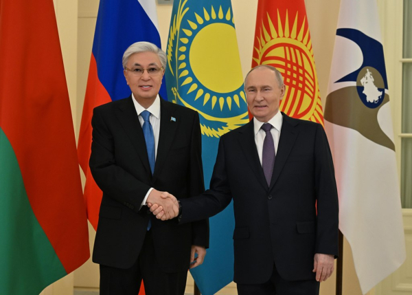 Токаев принял участие в обсуждении ключевых задач ЕАЭС на 2026 год