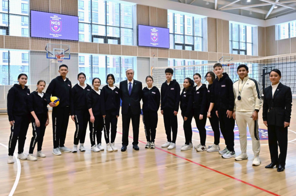 
Президент посетил школу New Generation School Astana&nbsp;
