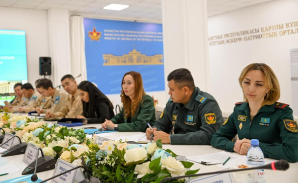 В Астане обсудили итоги деятельности движения «Жас сарбаз» и механизмы межведомственного взаимодействия В Астане обсудили итоги деятельности движения «Жас сарбаз» и механизмы межведомственного взаимодействия