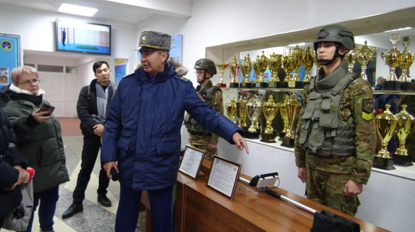 В Алматы журналистов ознакомили со спецификой обучения в военных учебных заведениях МО РК В Алматы журналистов ознакомили со спецификой обучения в военных учебных заведениях МО РК