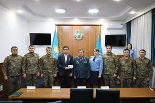 Житель столицы награждён за спасение человека, провалившегося под лёд