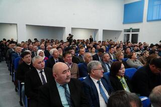 Аким Акмолинской области Марат Ахметжанов встретился с жителями Ерейментауского района Аким Акмолинской области Марат Ахметжанов встретился с жителями Ерейментауского района