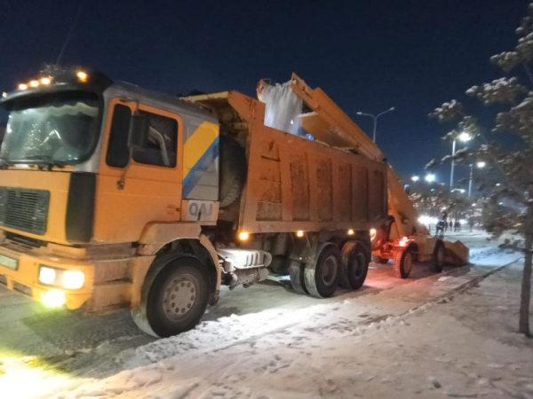 Астана усилила снегоуборку: работают 378 рабочих и тысячи единиц техники Астана усилила снегоуборку: работают 378 рабочих и тысячи единиц техники