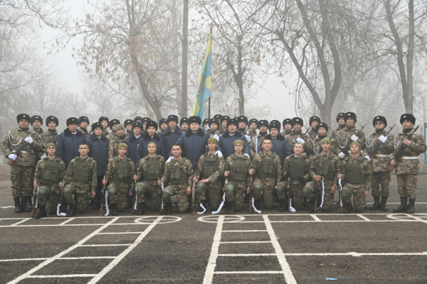 Молодые солдаты ПВО достойно приняли Военную присягу