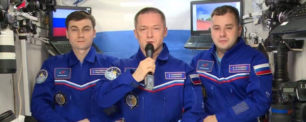 "Союз МС-27" приземлился в степи Казахстана "Союз МС-27" приземлился в степи Казахстана