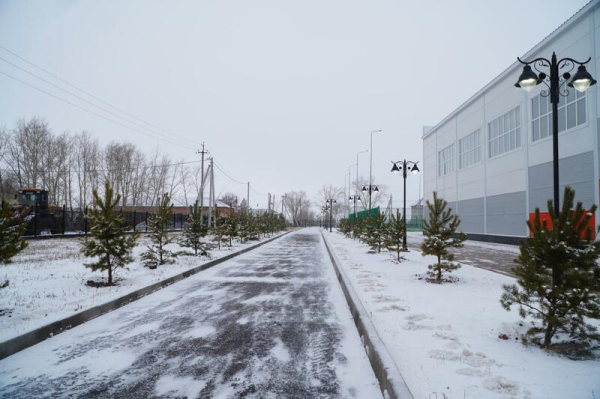 В Коргалжынском районе открылся физкультурно-оздоровительный комплекс