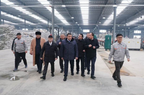 В Туркестанской области запустили современный хлопкоперерабатывающий завод