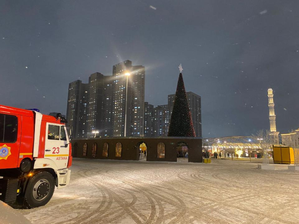 МЧС напомнило о правилах пожарной безопасности в новогодние праздники