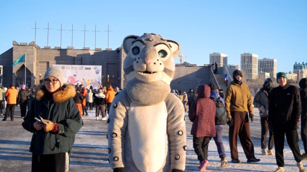 
92-летняя жительница Астаны приняла участие в новогоднем забеге в свой день рождения
