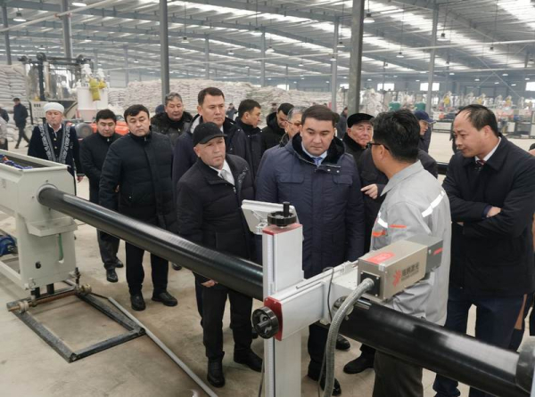 В Туркестанской области запустили современный хлопкоперерабатывающий завод