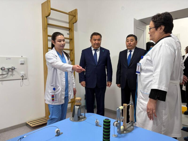 В Ерейментауском районе открылась врачебная амбулатория