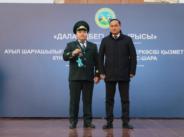 В Жамбылской области автопарки ветеринарной службы и лесного хозяйства пополнились новой техникой