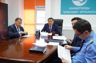 Аким Акмолинской области Марат Ахметжанов провел прием граждан Аким Акмолинской области Марат Ахметжанов провел прием граждан