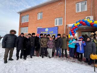 В Егиндыкольском районе вручили ключи от новых квартир