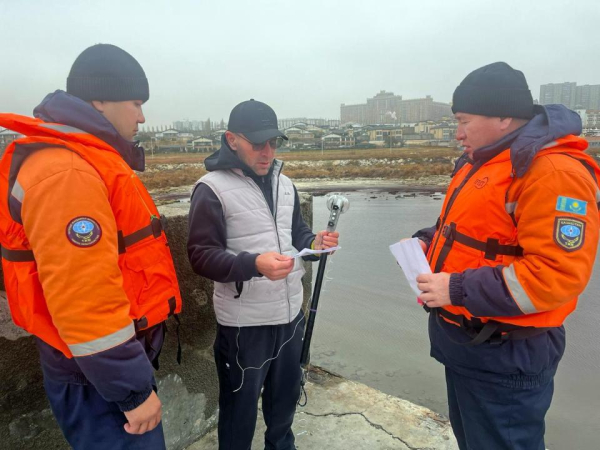 Акция «Мұз»: 12 тысяч рыбаков прошли инструктаж по безопасности на льду Акция «Мұз»: 12 тысяч рыбаков прошли инструктаж по безопасности на льду