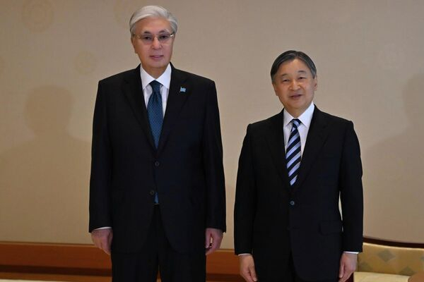 Токаев встретился с императором Японии Нарухито Токаев встретился с императором Японии Нарухито