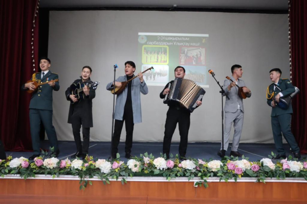 Торжественные проводы в Национальной гвардии: столичные солдаты возвращаются домой