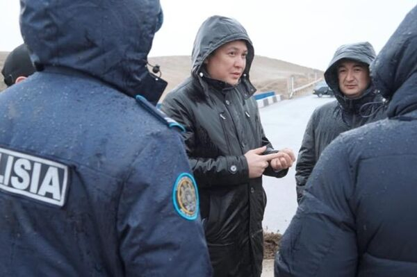 В Туркестанской области обрушился мост В Туркестанской области обрушился мост